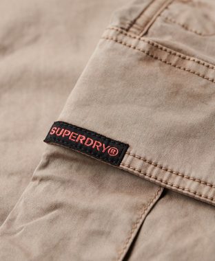 Superdry Cargohose LOW RISE STRAIGHT CARGO PANT Deep Beige