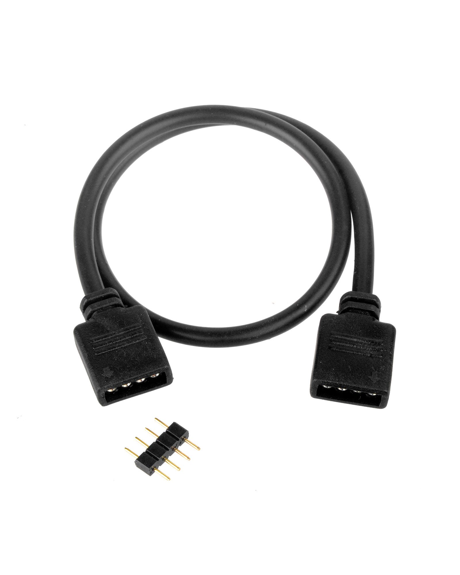 euroharry LED Stripe 2pk Schwarz Verlängerung günstig online kaufen
