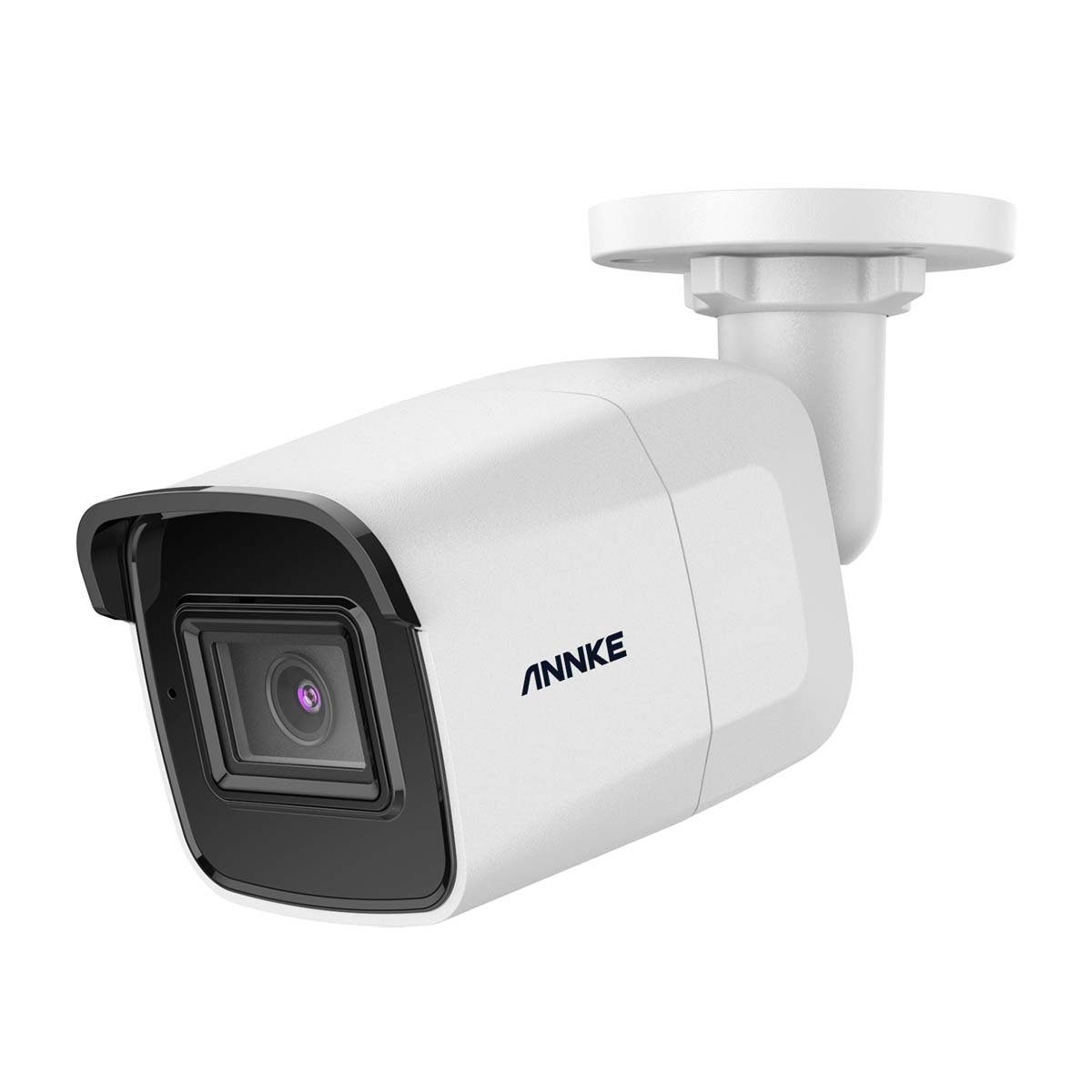 Annke I91BL Intelligente 4K UHD PoE IP Überwachungskamera (Innenbereich,  Außenbereich, ONVIF, Personen- und Fahrzeugerkennung, H.265+  Videokomprimierung, Wetterfest IP67, Integriertes Mikrofon)