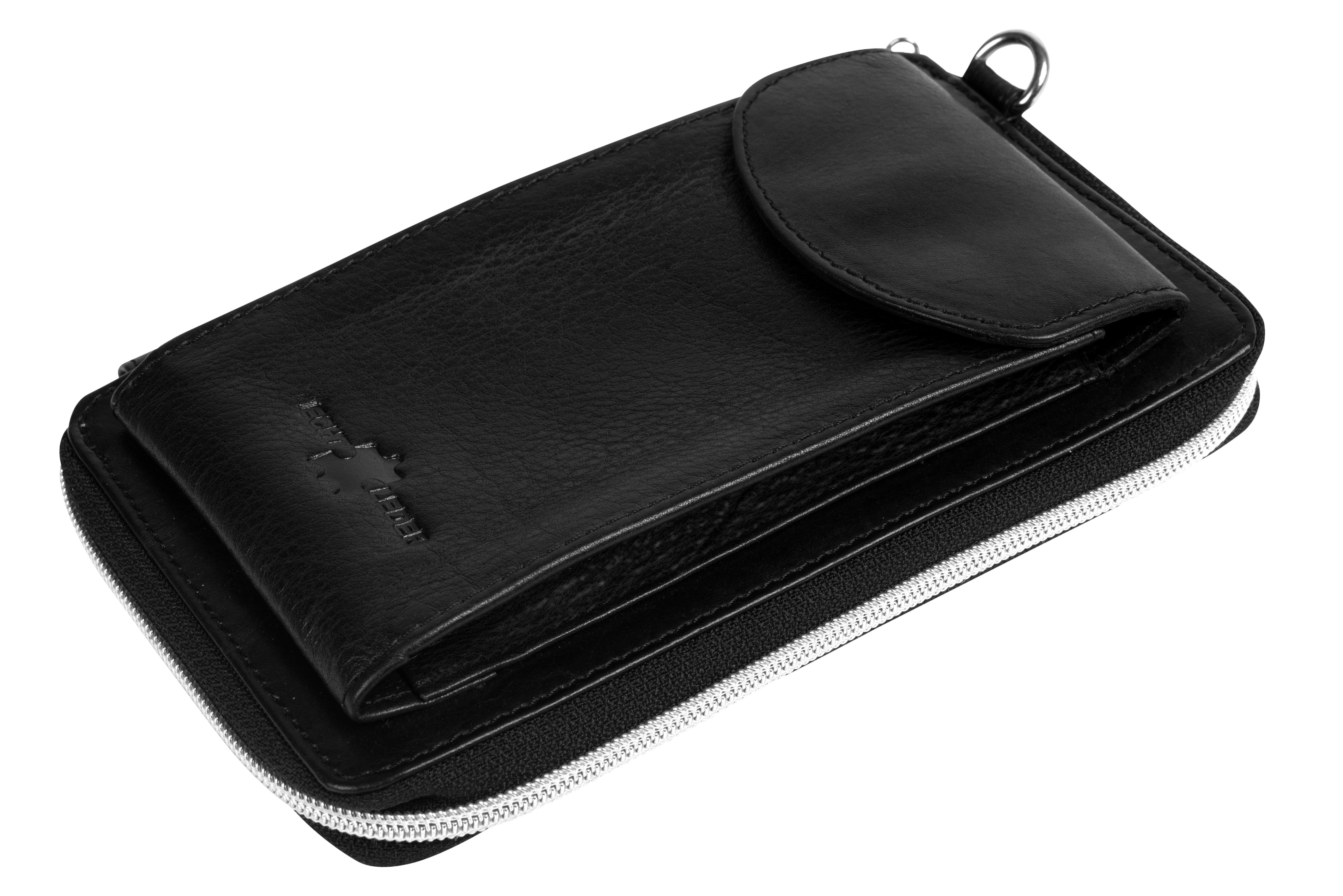 Ella Eisvogel Handytasche Große Handytasche, Echtleder Smartphone-Bag, Maxi Smartphone compatible