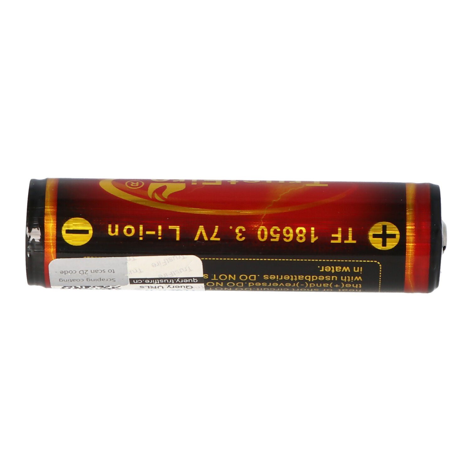 3,7 (3,6 18650 Li-Ion-Akku Abmessungen 3000 3000mAh Volt Trustfire Akku V) Trustfire geschützter mAh