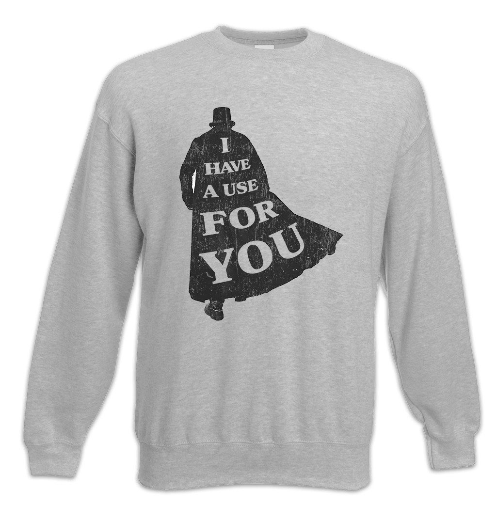 Urban Backwoods Sweatshirt I Have A Use For You Sweatshirt Firmenlogo Taboo James Insel Island (1-tlg) London Delaney Shadow Schatten