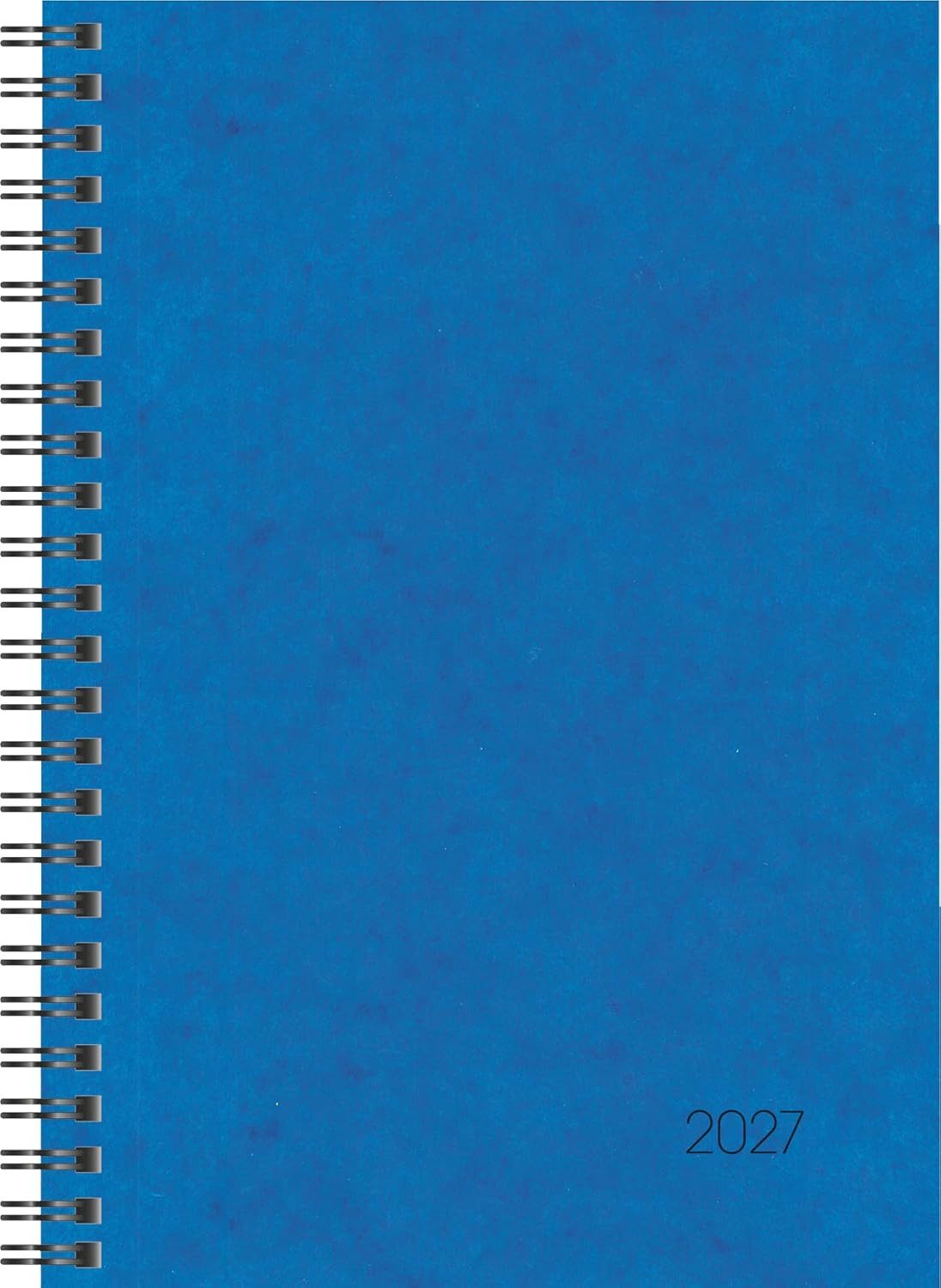 BRUNNEN Buchkalender BRUNNEN Buchkalender Mod. 796 2027, A5, Karton, blau