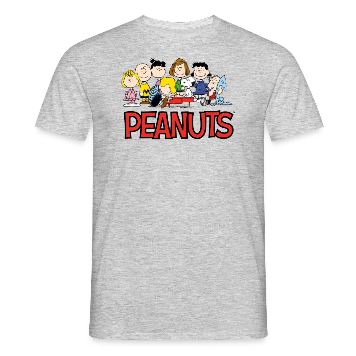 Spreadshirt T-Shirt Peanuts Snoppy Und Friends Männer T-Shirt (1-tlg)