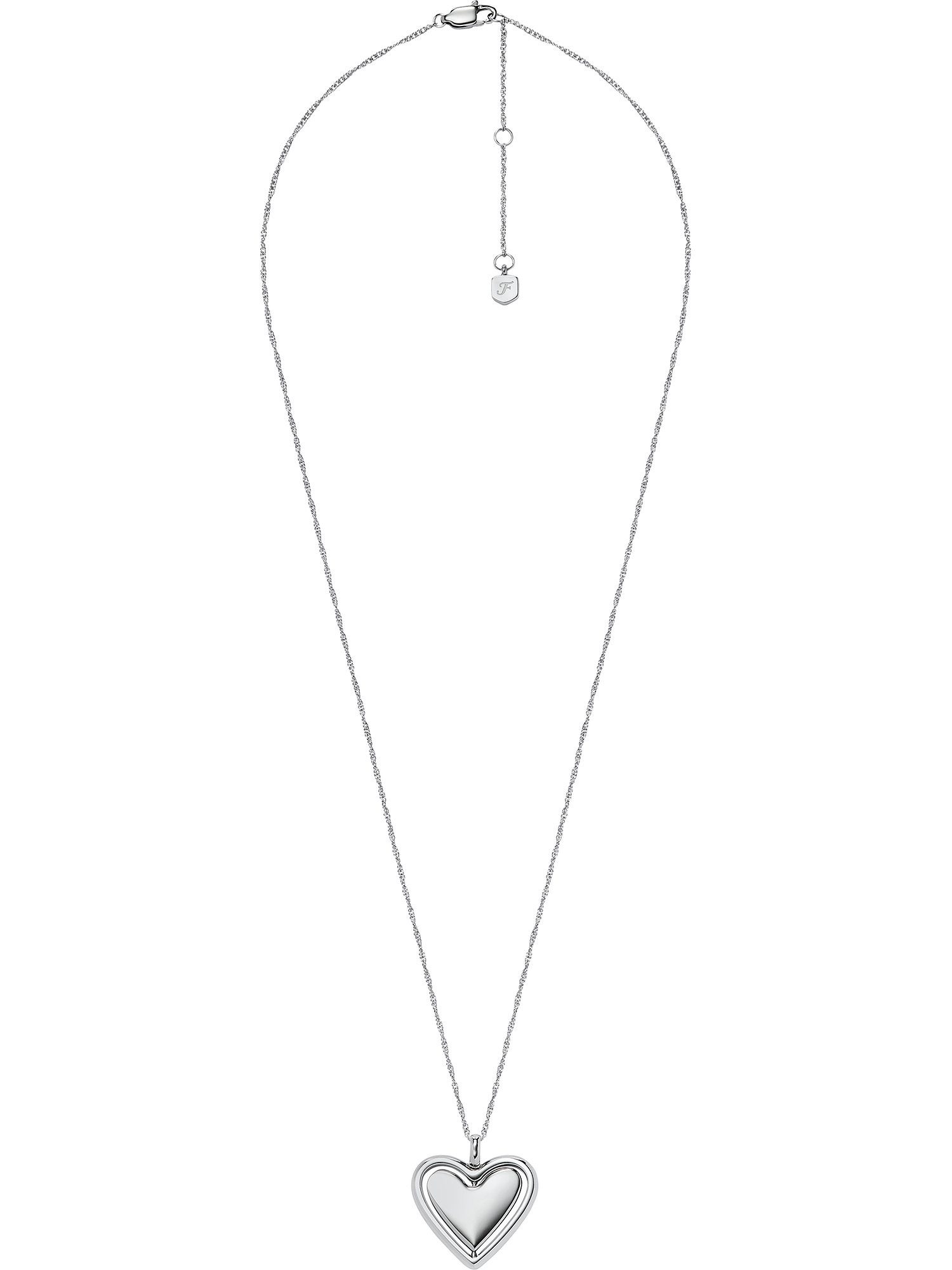 Fossil Collier Fossil Damen-Kette Edelst...