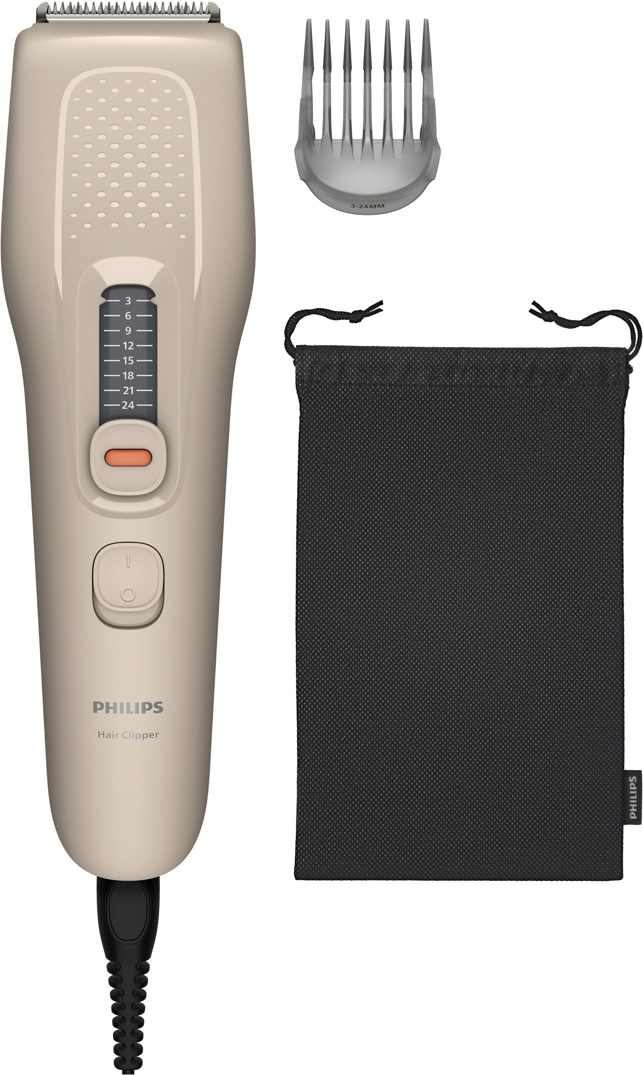 Philips Haarschneider Serie 3000 HC3734/15, 9 Längeneinstellungen, Trim-and-Flow – Bild 2 von 5