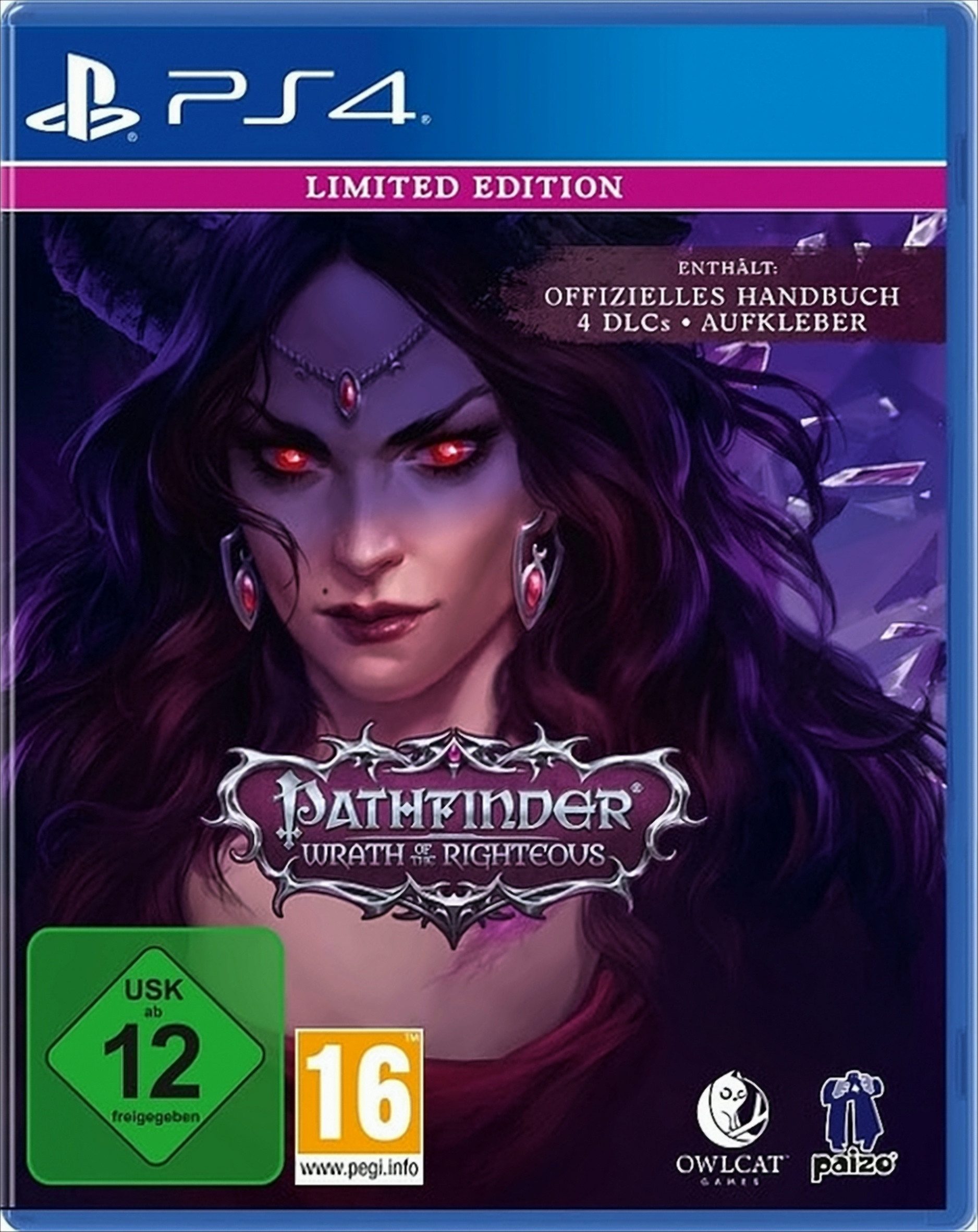 Pathfinder: Wrath of the Righteous Limited Edition Playstation 4