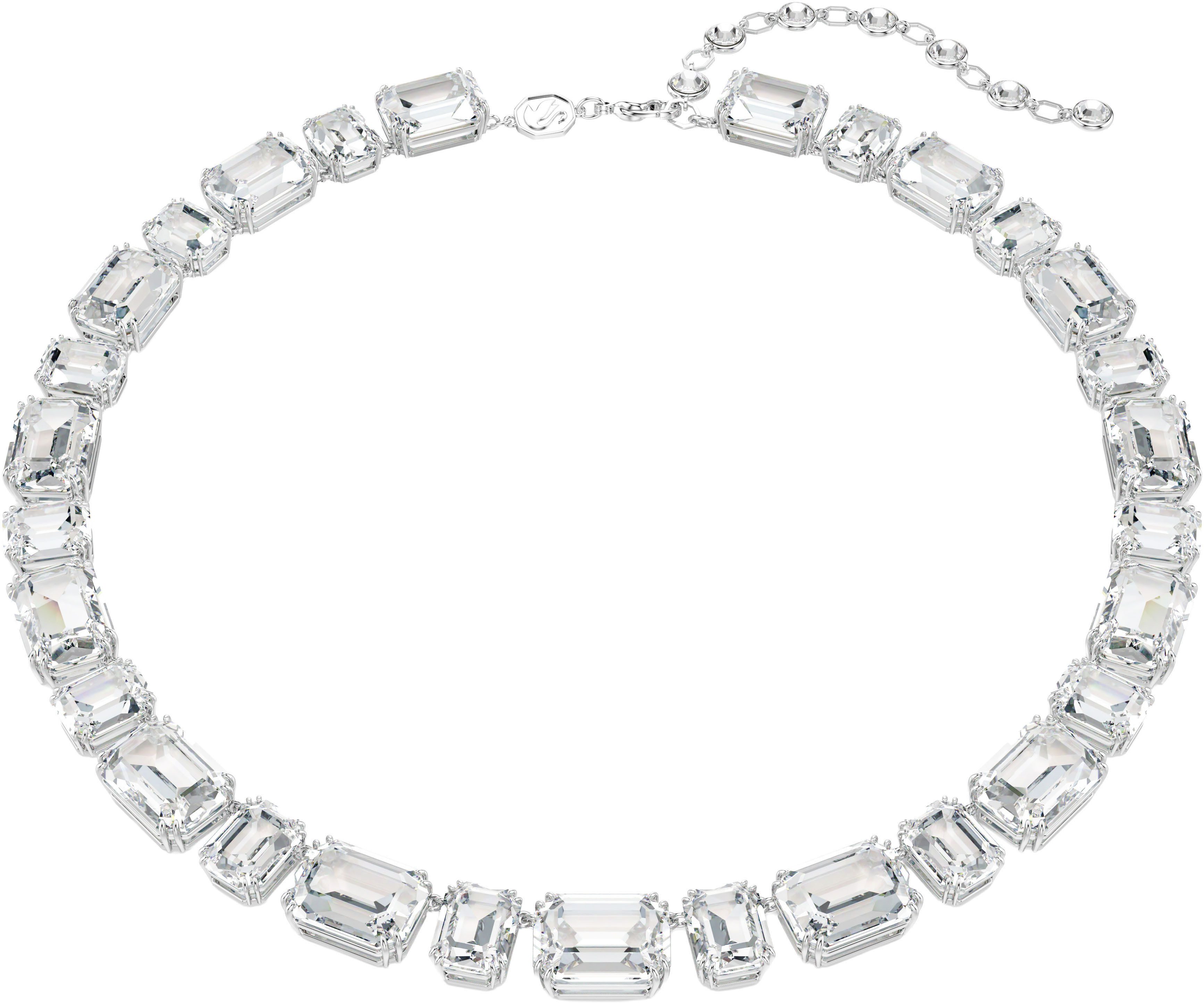 Swarovski Collier Schmuck Geschenk Millenia Tennis Halskette, mit Swarovski® Kristall