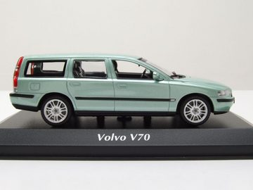 Maxichamps Modellauto Volvo V70 Break Kombi 2000 hellgrün Modellauto 1:43 Maxichamps, Maßstab 1:43