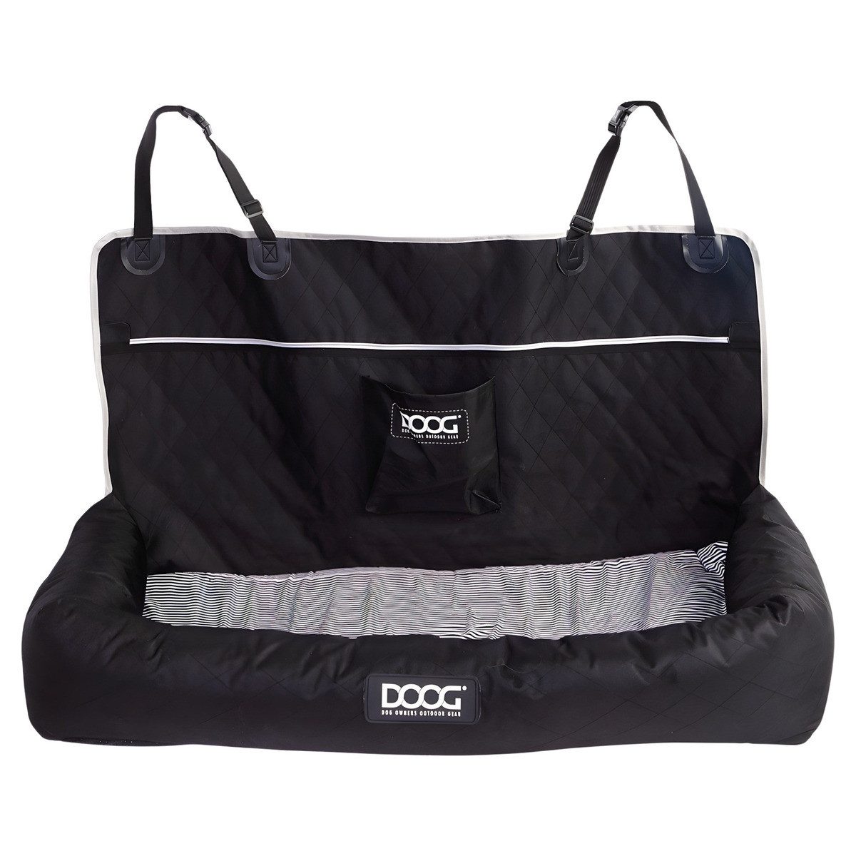 DOOG Hunde-Autositz Autositz / Car Seat Large Black