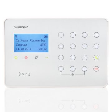 Safe2Home Safe2Home SP110 Set für Haus und Büro Alarmanlage (Individuell erweiterbar mit verschiedenen Sensoren)