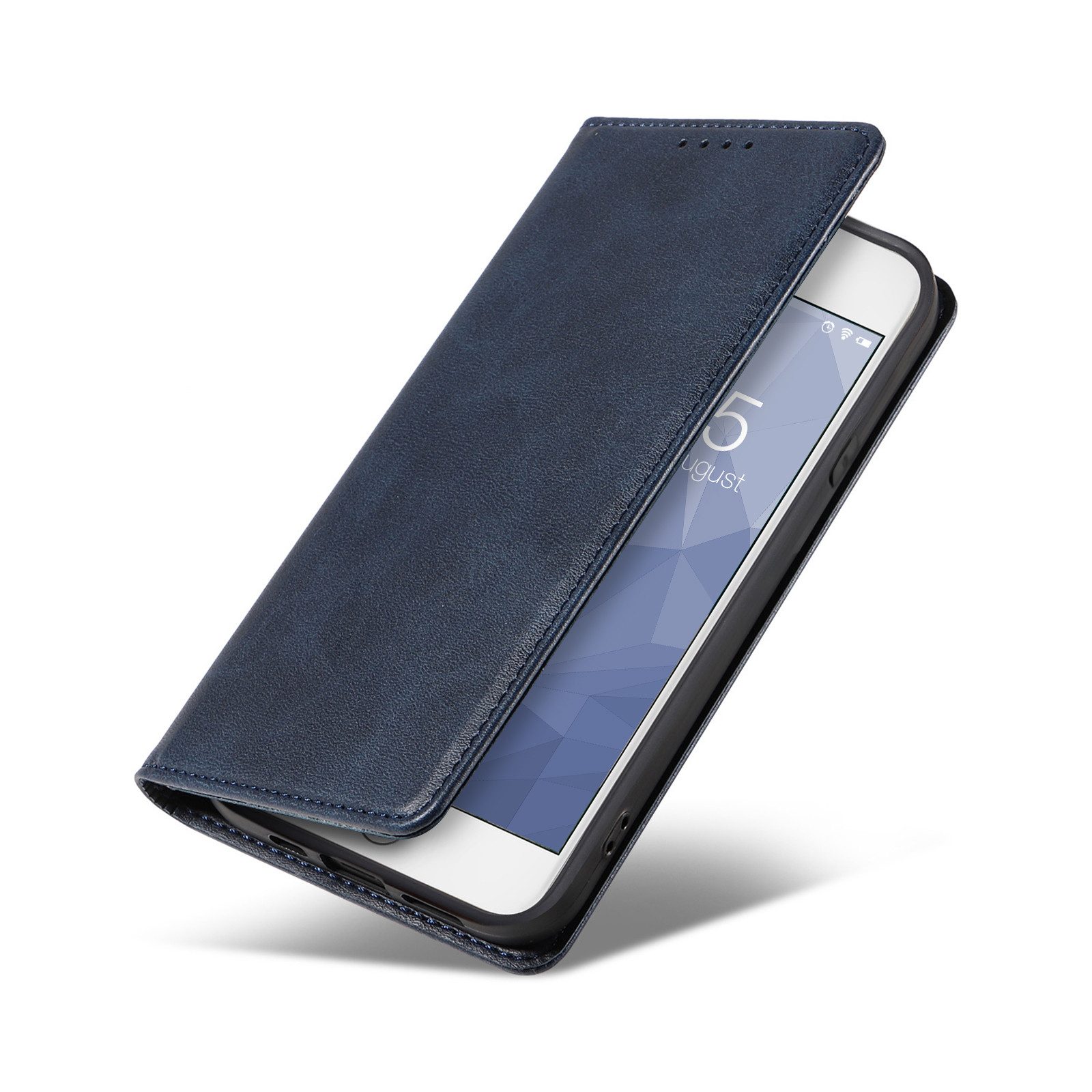 Tec-Expert Handyhülle Tasche Hülle für Apple iPhone 6 / Apple iPhone 6s 4.7 Zoll, 4.7", Cover Klapphülle Case mit Kartenfach Fliphülle aufstellbar – Bild 4 von 5