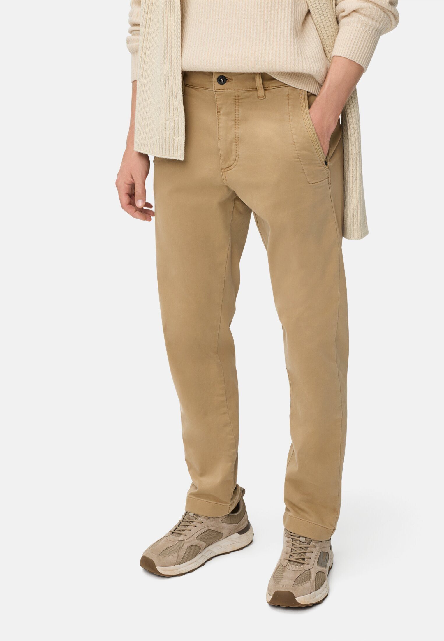 camel active Chinos aus Baumwollmix (1-tlg) günstig online kaufen