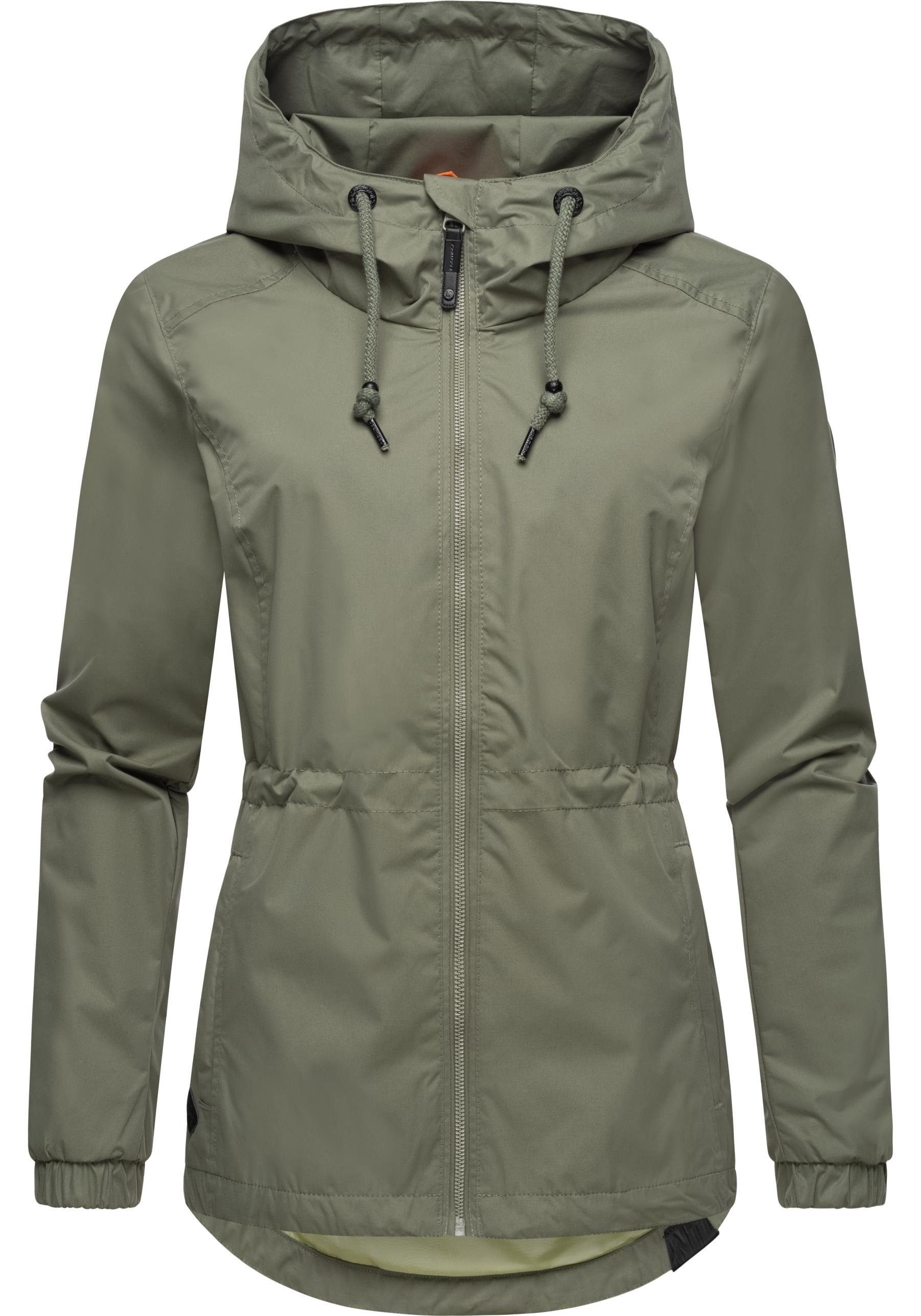 Ragwear Outdoorjacke Danka Wasserdichte Übergangsjacke mit großer Kapuze – Bild 4 von 5