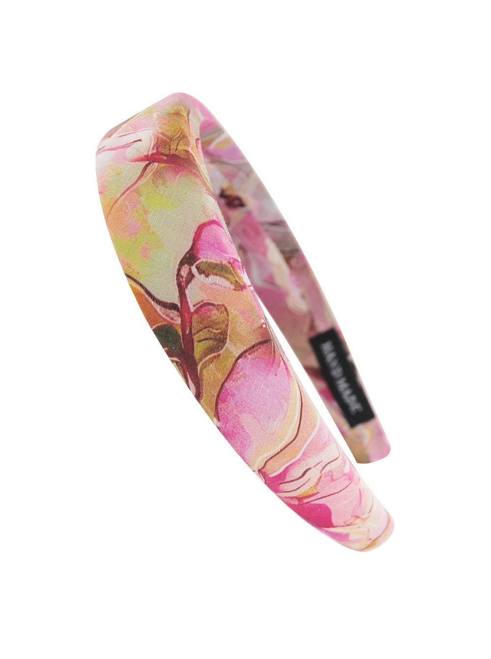 axy Haarreif Haarreif mit floralen Muster gepolstert und elegant, Damen Haareifen Haarband Stilvolles Design
