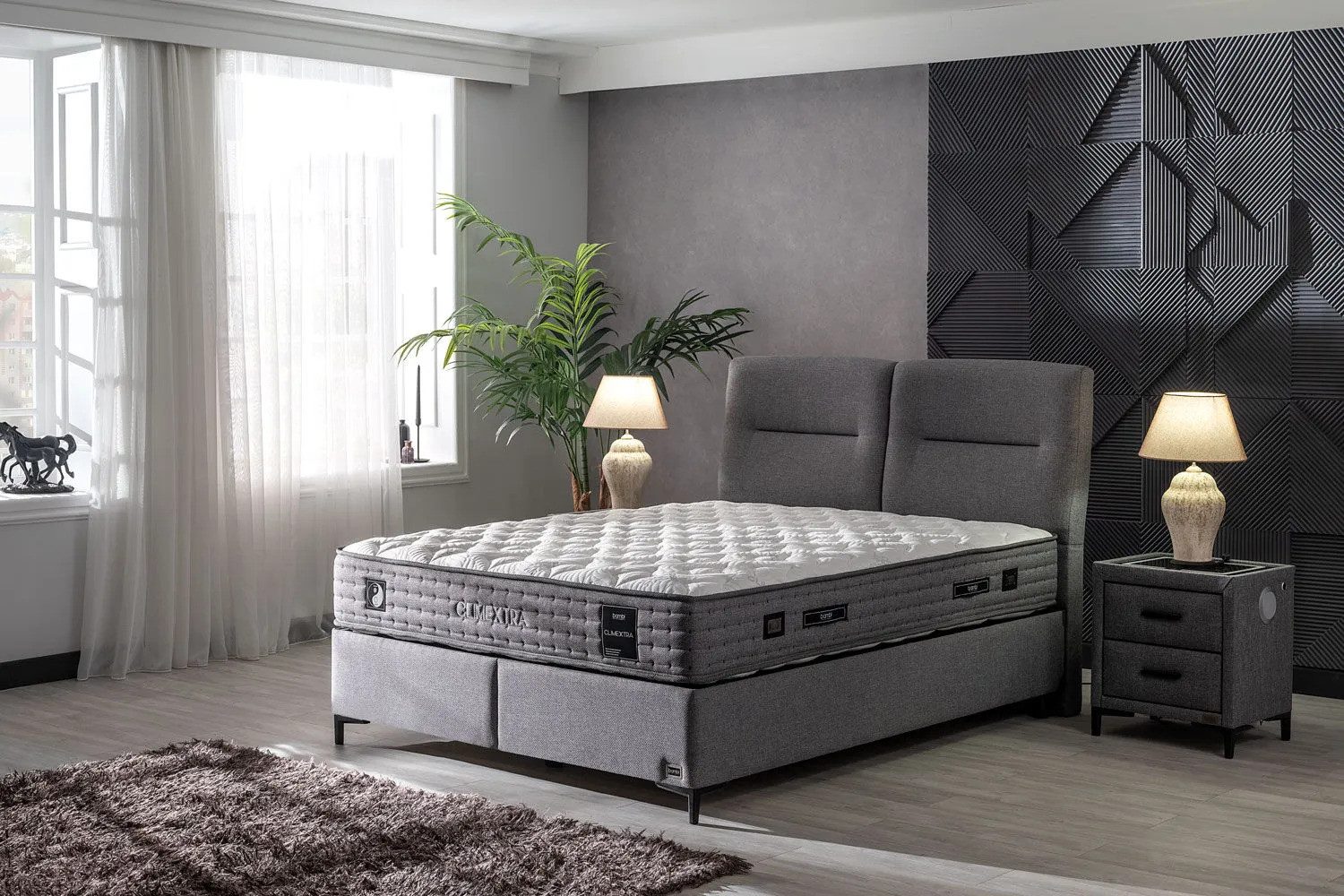 Bermo Home Boxspringbett Bambi Climextra Set