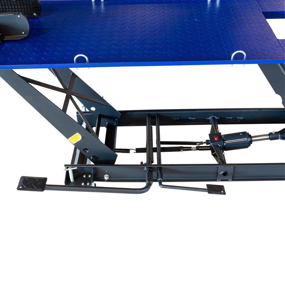 DeTec. Motorradheber Motorradhebebühne max. 450 kg Motoradheber Traglast mit Fußpedal, max. Hubhöhe: 79,00 cm