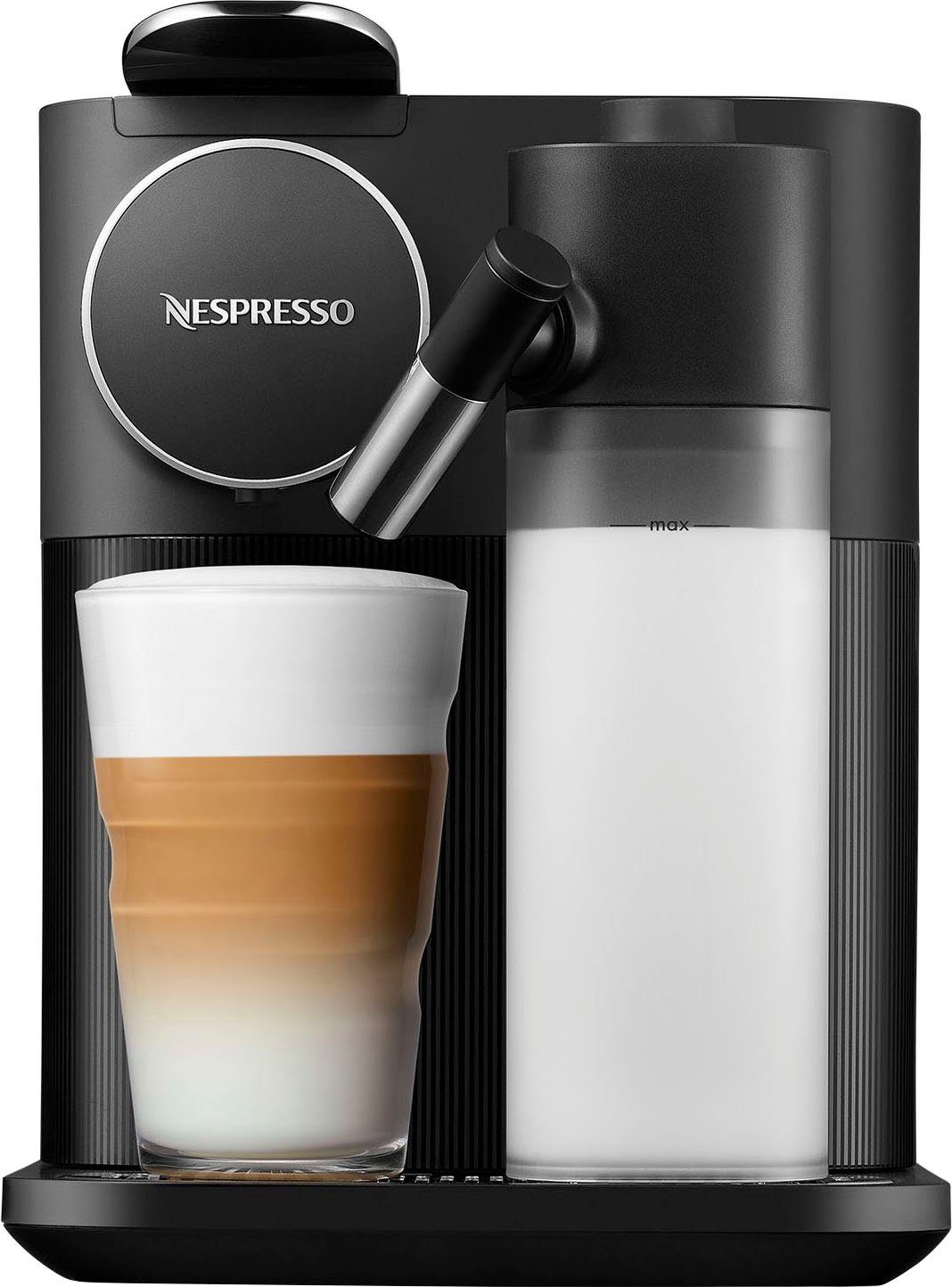 NESPRESSO Kapselmaschine Gran Lattissima EN640.W von DeLonghi, weiß, inkl. Willkommenspaket mit 7 Kapseln