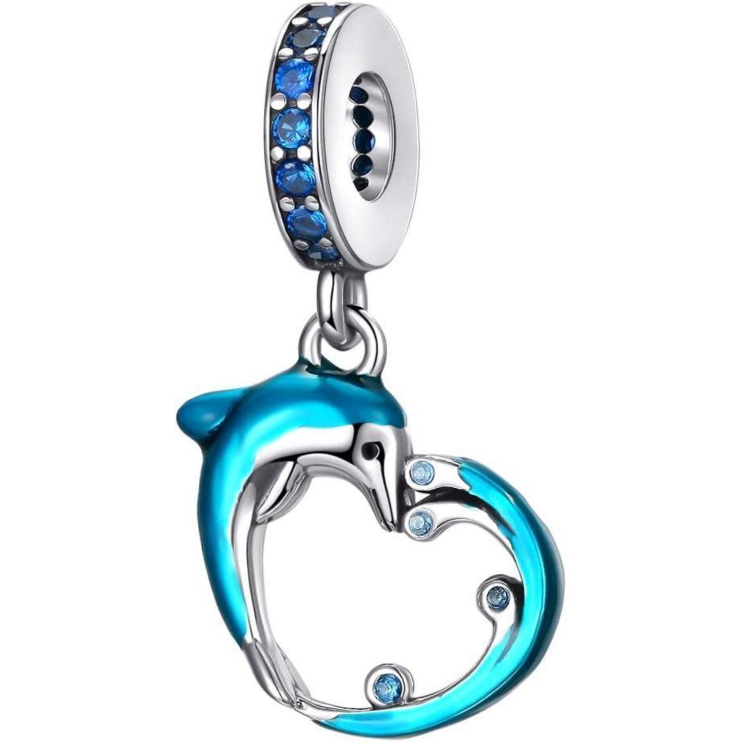Charm Schmetterling Charms 925 Silber Schmetterling Kette Armband Geschenk Delphin Charme