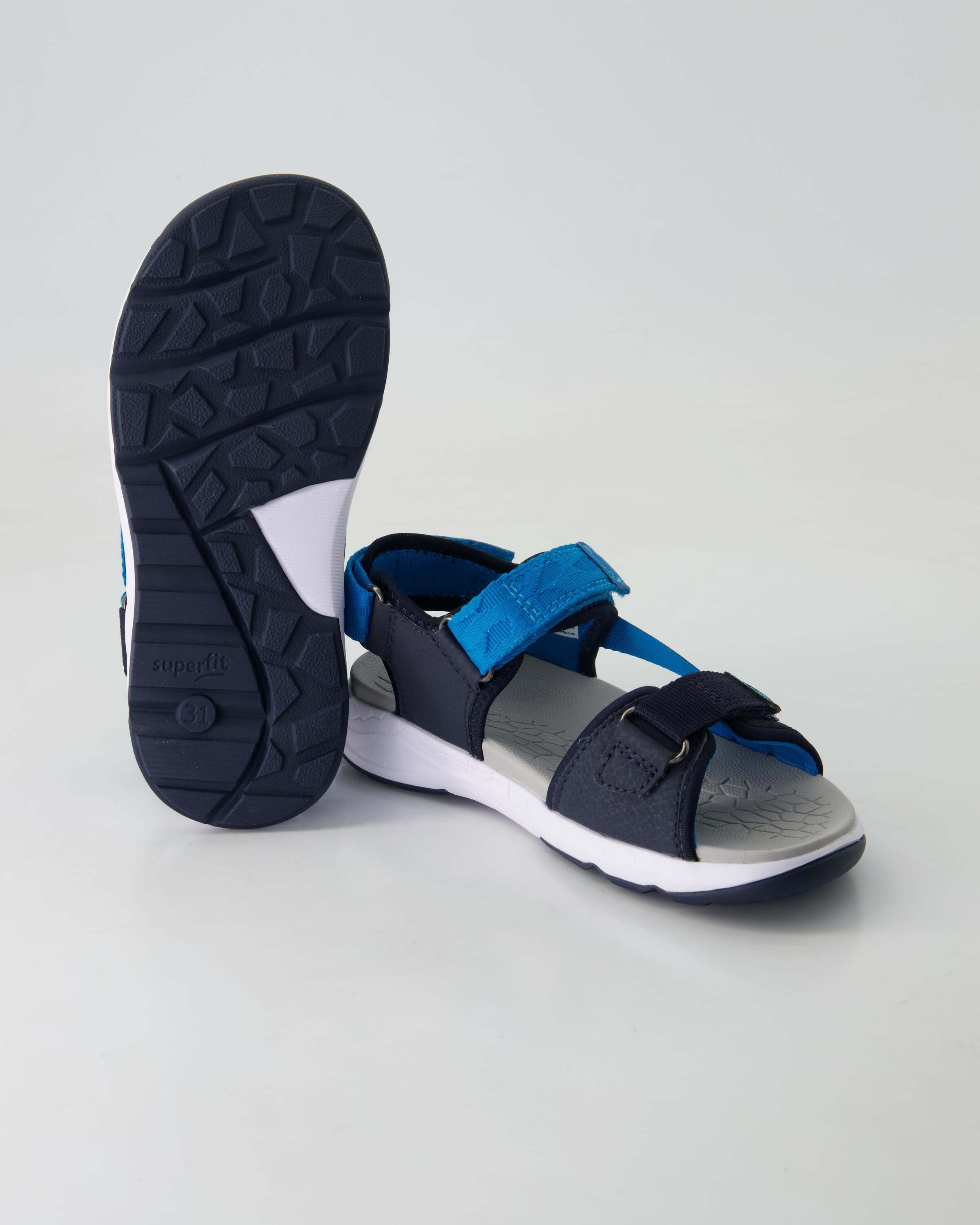 Superfit Criss Cross Sandale Obermaterial: Textil und Sonstiges Material