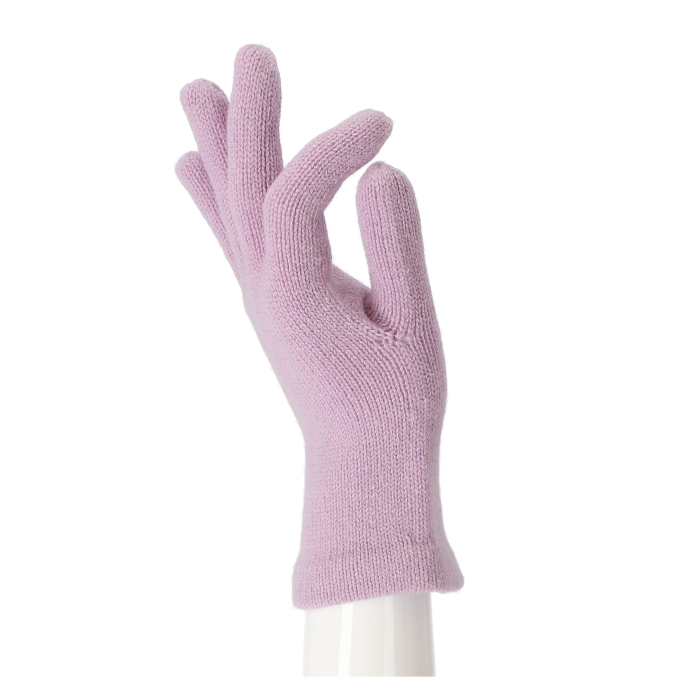 Strickhandschuhe Accessoires rosé aus weichem Wolle mit Strickhandschuh modischer Kaschmir halsüberkopf Strickhandschuh