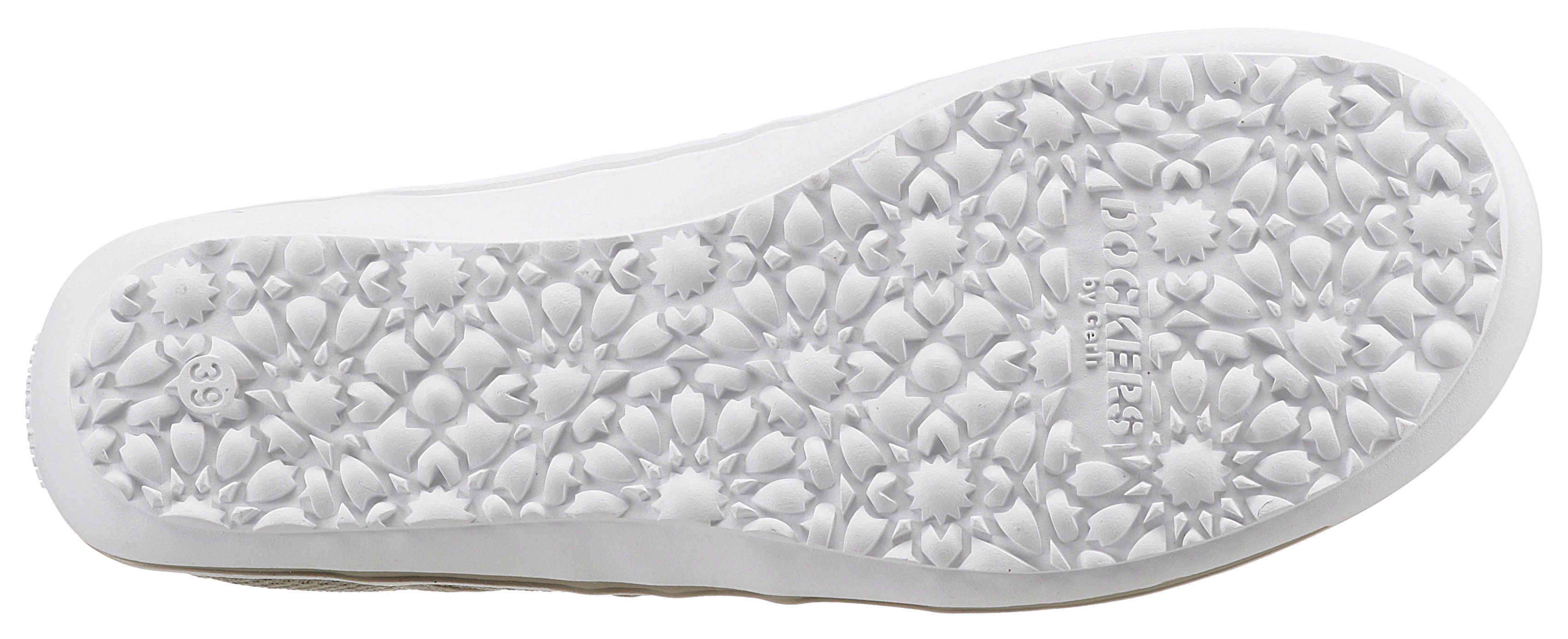 Dockers by Gerli Barfußschuh, Schlupfschuh, Sneaker, Sommerschuh in lässiger Strick-Optik