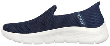 Skechers GO WALK FLEX RELISH Slip-On Sneaker Slipper, Freizeitschuh mit Slip Ins-Funktion zum leichten Einschlupf