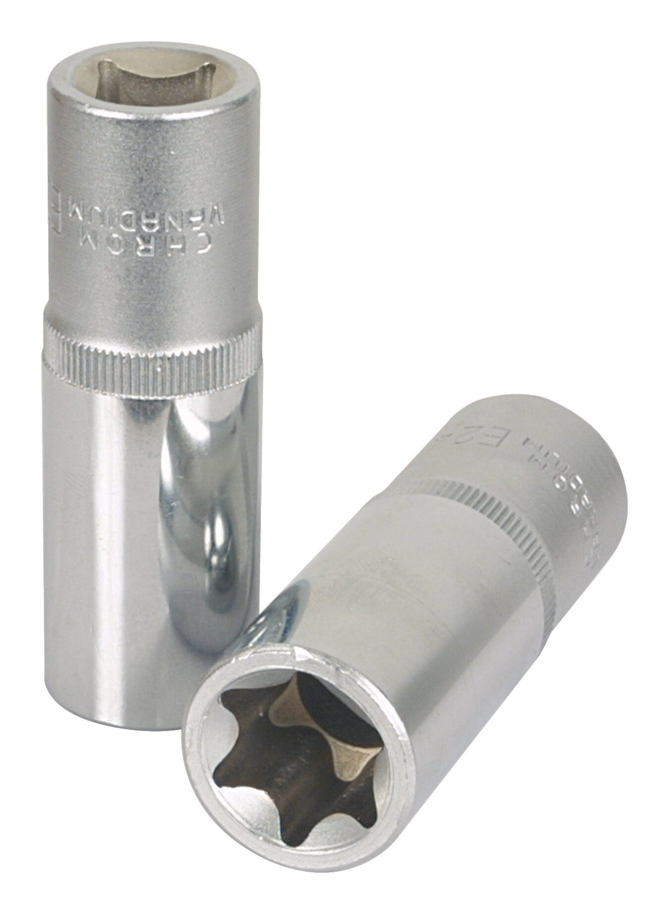 KS Tools Stecknuss 12mm – 3/8'' Lange Ausführung, Matt Verchromt, Für Handbetätigung