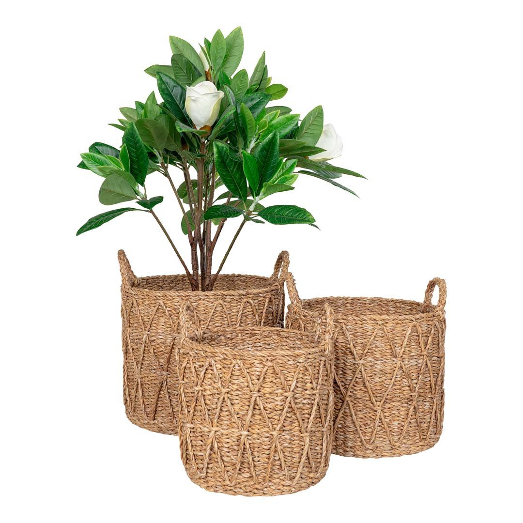 House Nordic Allzweckkorb Krabi Korb Satz von 3 Stk. natur.