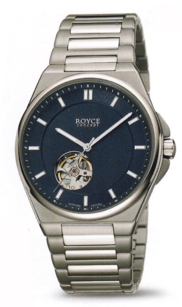 Boccia Automatikuhr Boccia Titanium ROYCE Aoutomatik Herrenuhr 3677-02