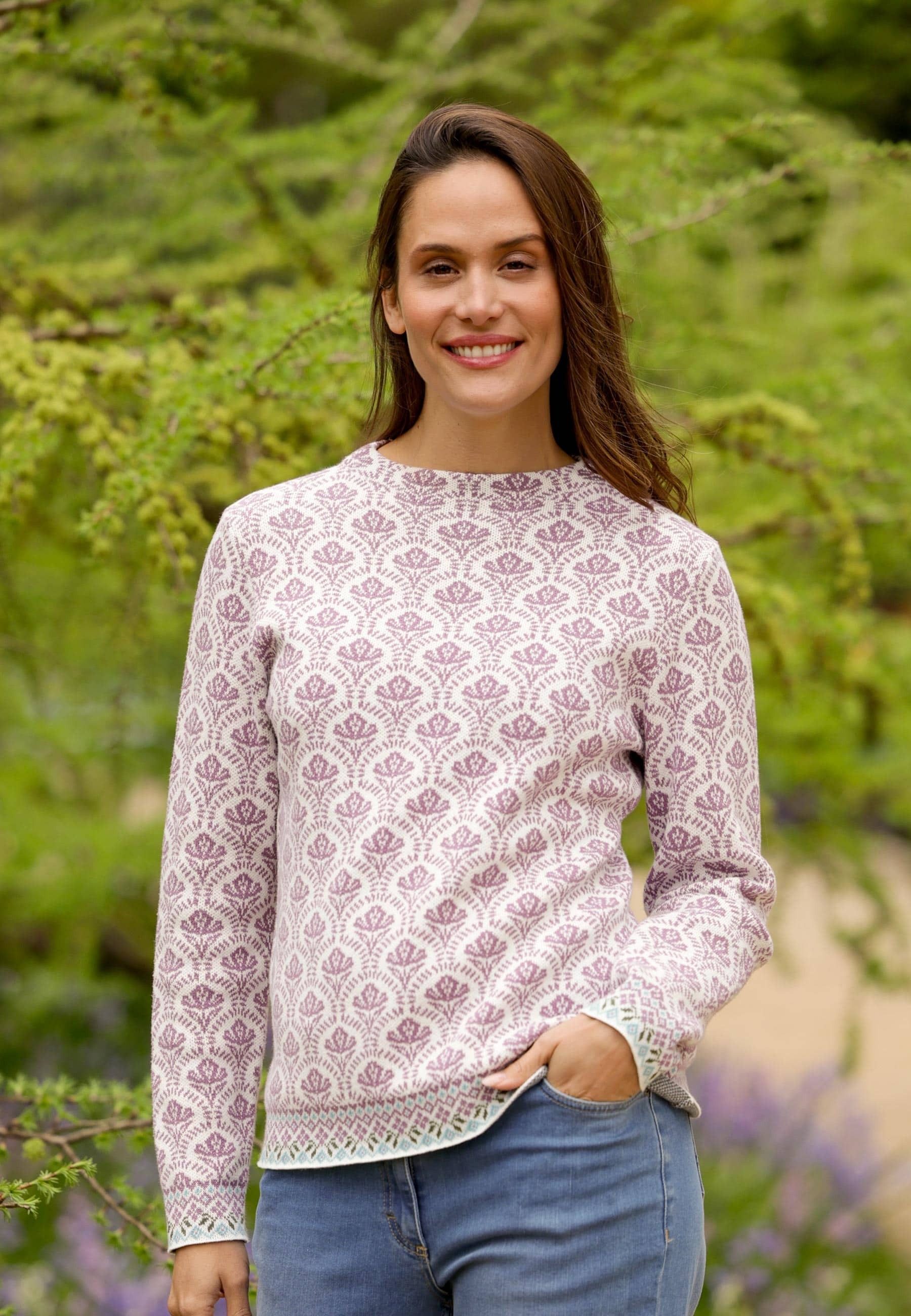 Sorgenfri Sylt Strickpullover Dorit Fleur