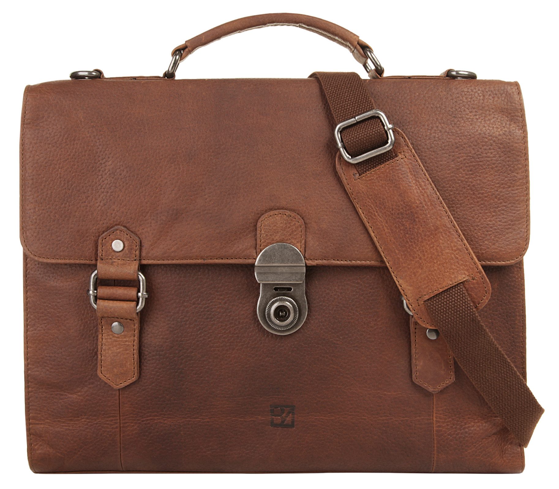 BODENSCHATZ Aktentasche, echt Leder