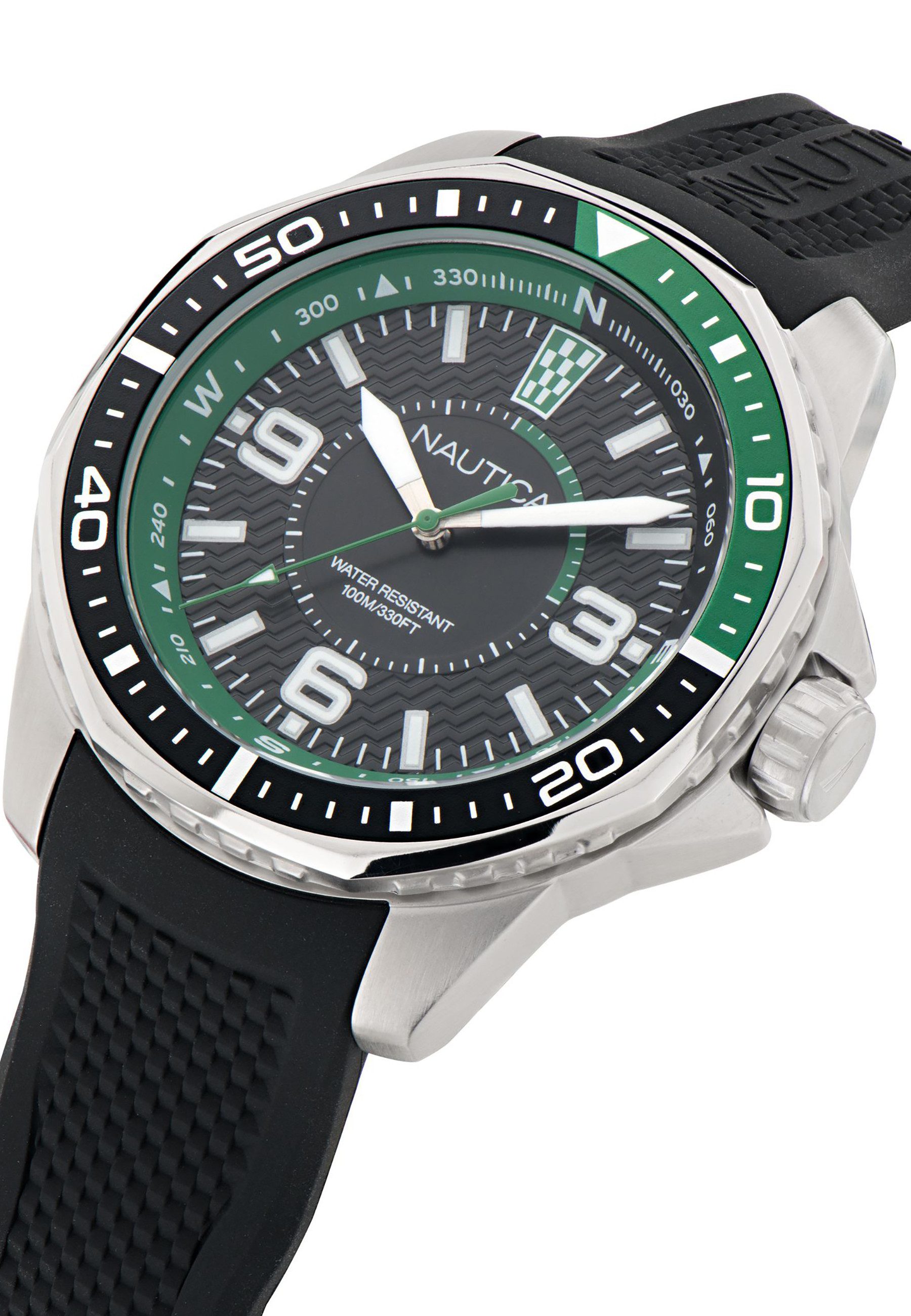 NAUTICA Quarzuhr KOH MAY BAY, (1-tlg., This product is a set), Quarz-Analoguhr