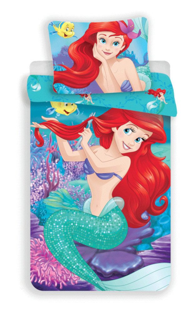 Disney Kinderbettwäsche Princess Ariel Kinderbettwäsche 140 günstig online kaufen