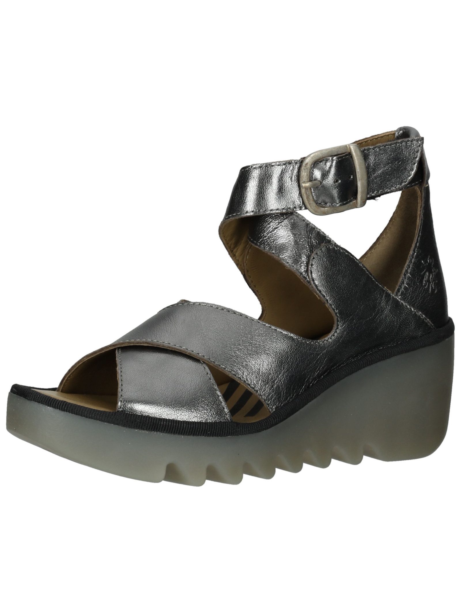 Fly London Fly London Sandalen Leder Keilsandalette