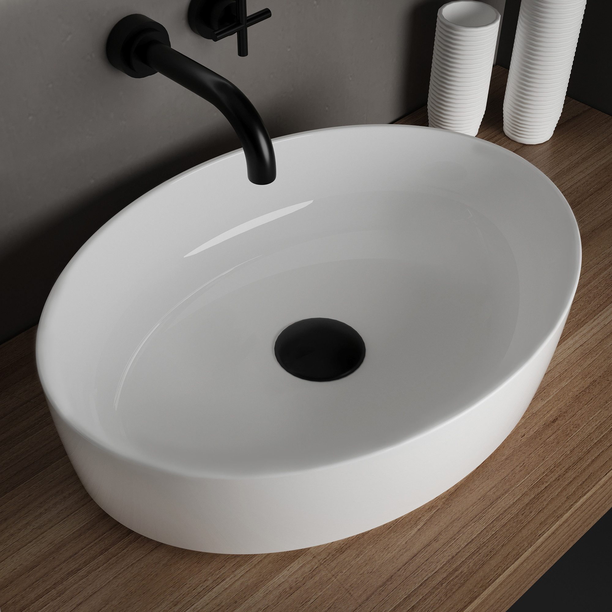 Alpenberger Aufsatzwaschbecken Bad Waschbecken Gäste WC günstig online kaufen