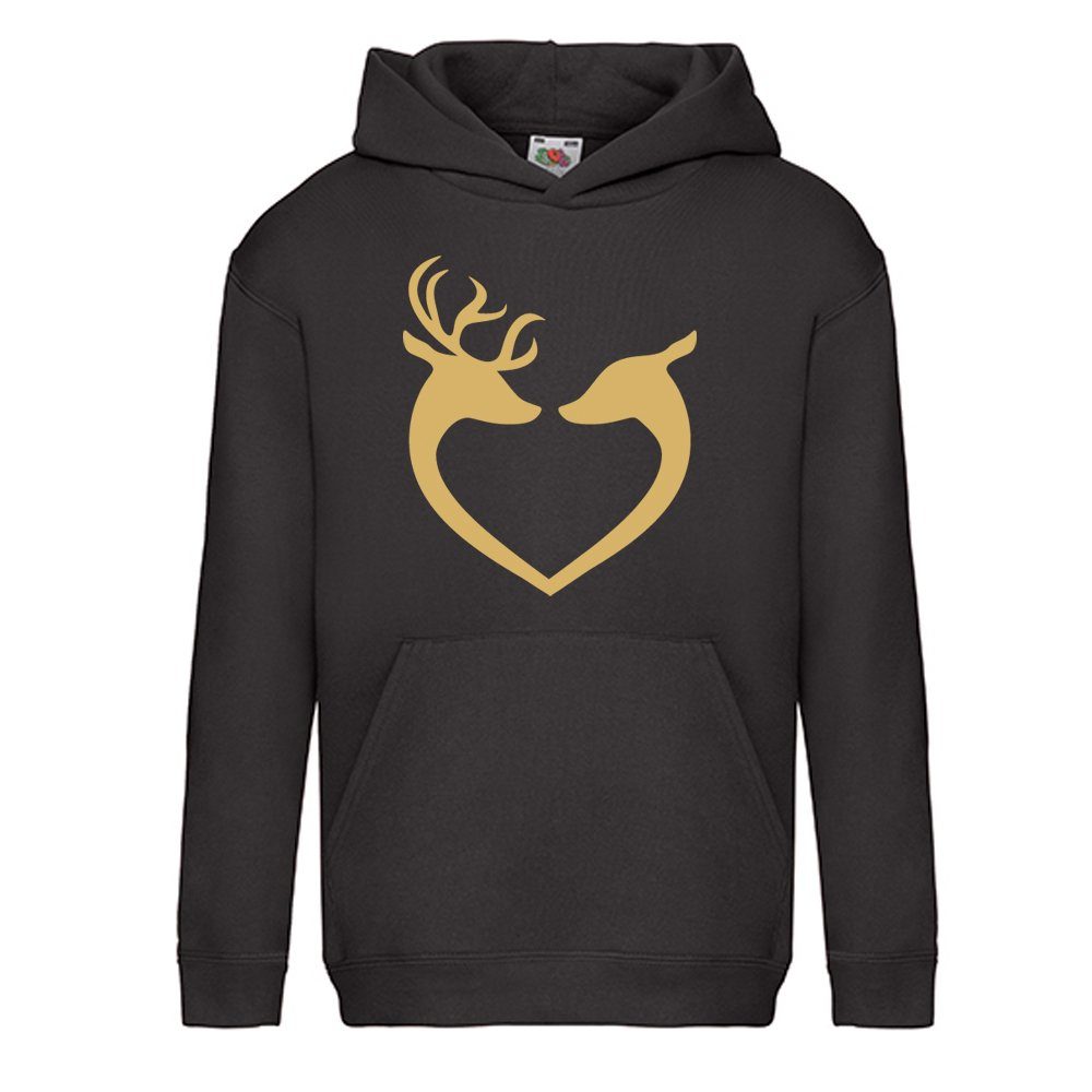 Hoodie Rentierliebe