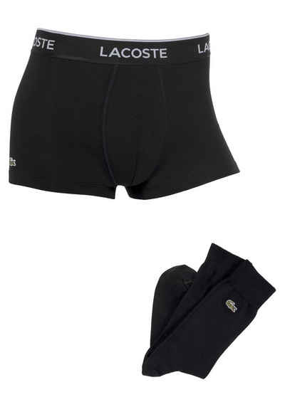 Lacoste Boxer + 1 Paar Носки (Set, mit 1 Paar passender Носки) mit Logobund