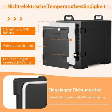 KOMFOTTEU Thermobehälter Isolierbox, LLDPE, 77 L mit Griff