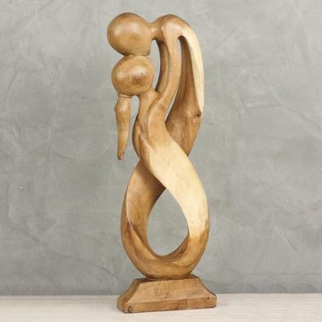 Oriental Galerie Dekofigur Figur Abstrakt Paar Couple Holz 50 cm (1 St)