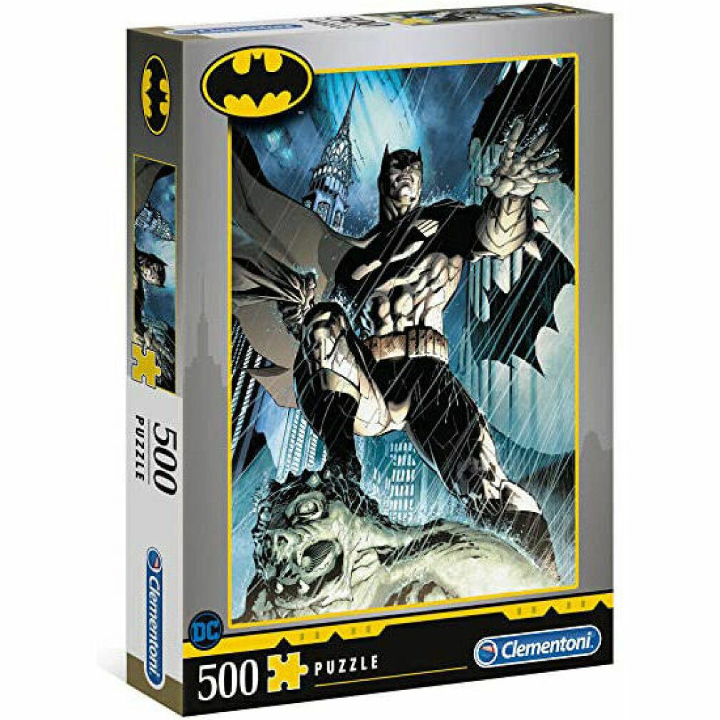 Clementoni® Puzzle DC Comics Batman Puzzle 500Stück, Puzzleteile