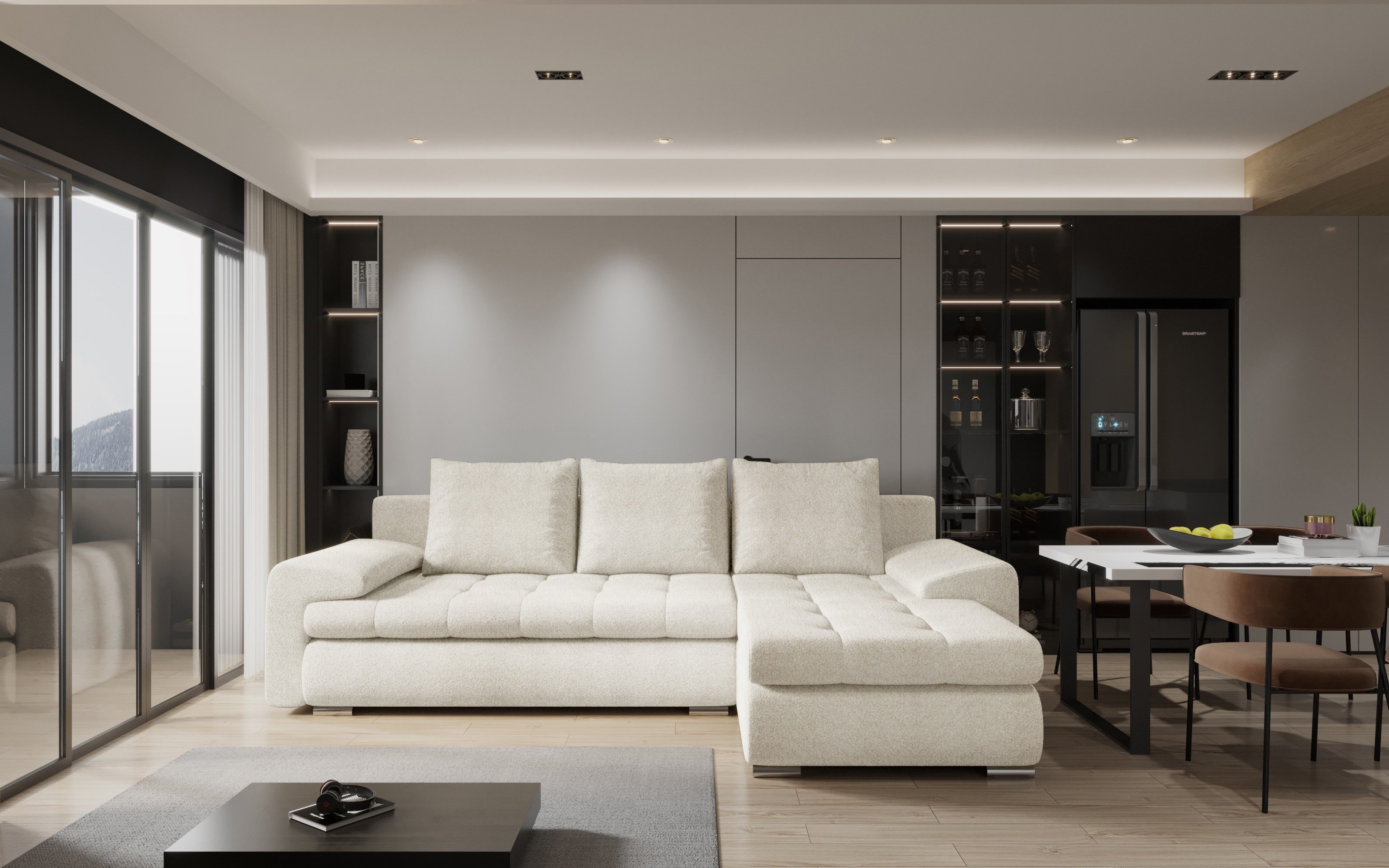 Kaiser Möbel Ecksofa Elegantes und modernes günstig online kaufen