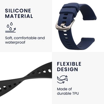 kwmobile Uhrenarmband 2x Sportarmband für Huawei Watch GT4 46mm, Armband TPU Silikon Set Fitnesstracker