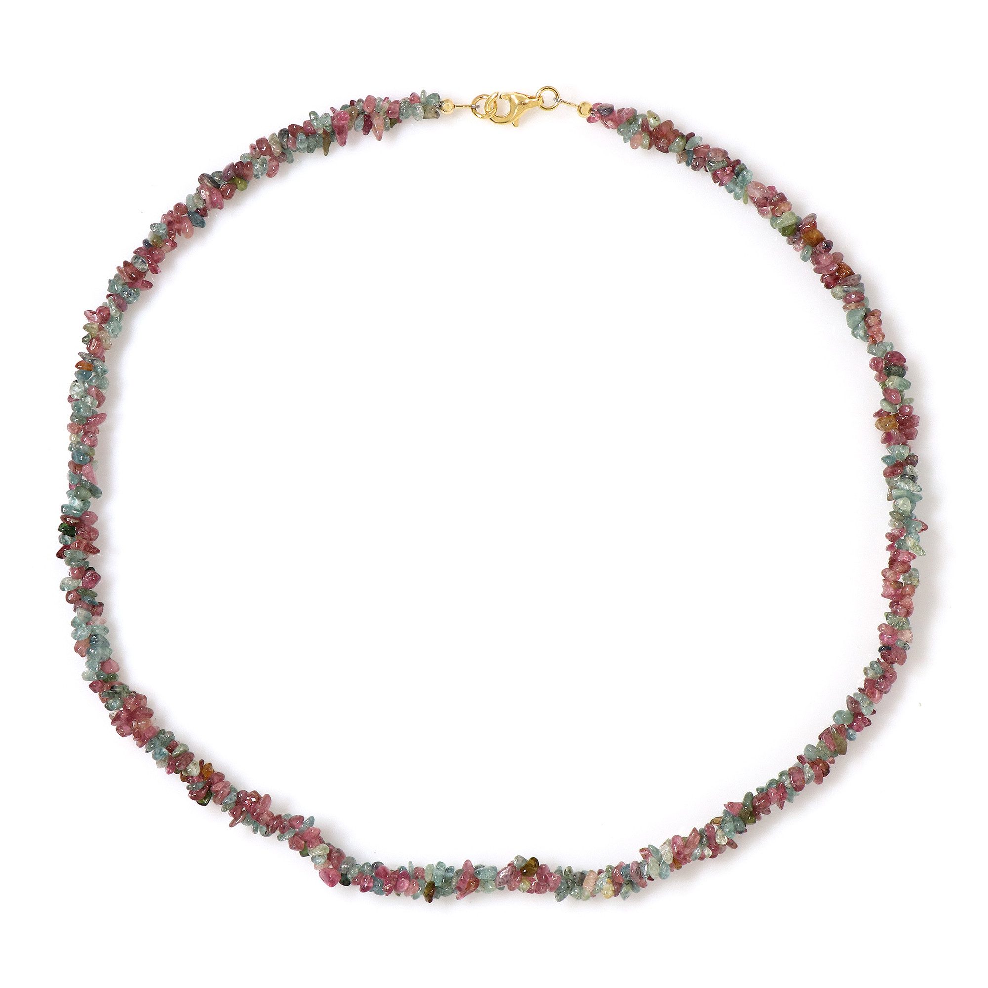 Cavill Silberkette Silberkette mit Turmalin aus Madagaskar, 76,95 ct (1-tlg)