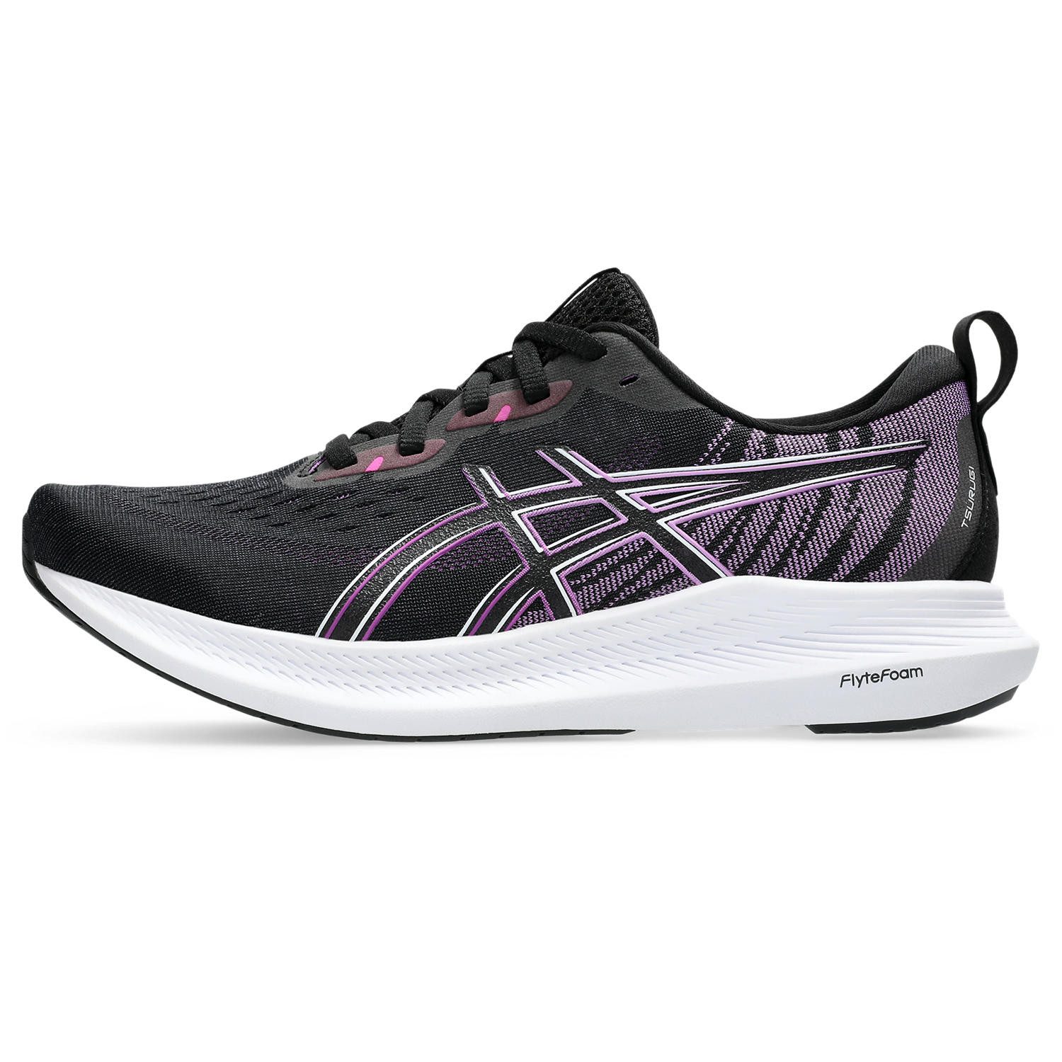 Asics TSURUGI BLACK/WHITE Laufschuh
