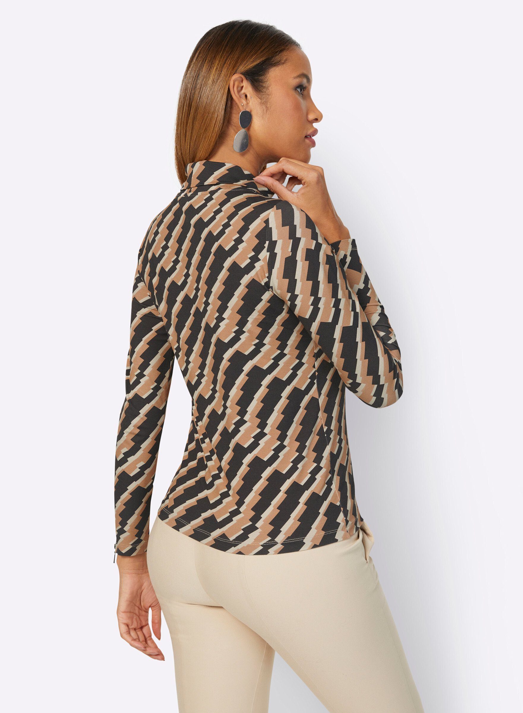 creation L T-Shirt Rollkragenshirt . günstig online kaufen