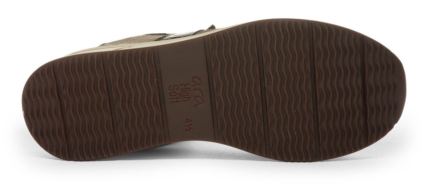 Ara SAPPORO Sneaker Plateausneaker, Schnürschuh in Komfortweite H (sehr weit)