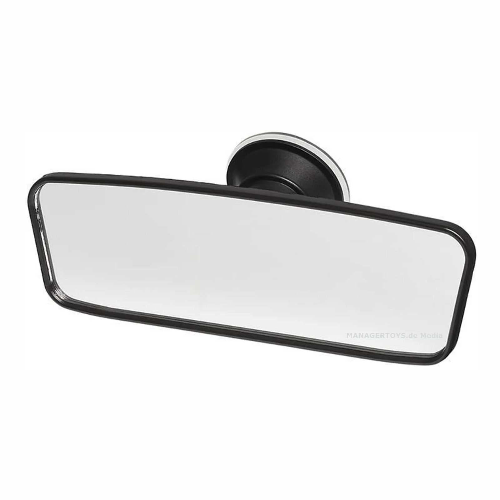CarStyling Spiegel Rückspiegel Saugnapf 18 cm 6 Verzerrung echtes Glas x Zusatz ohne