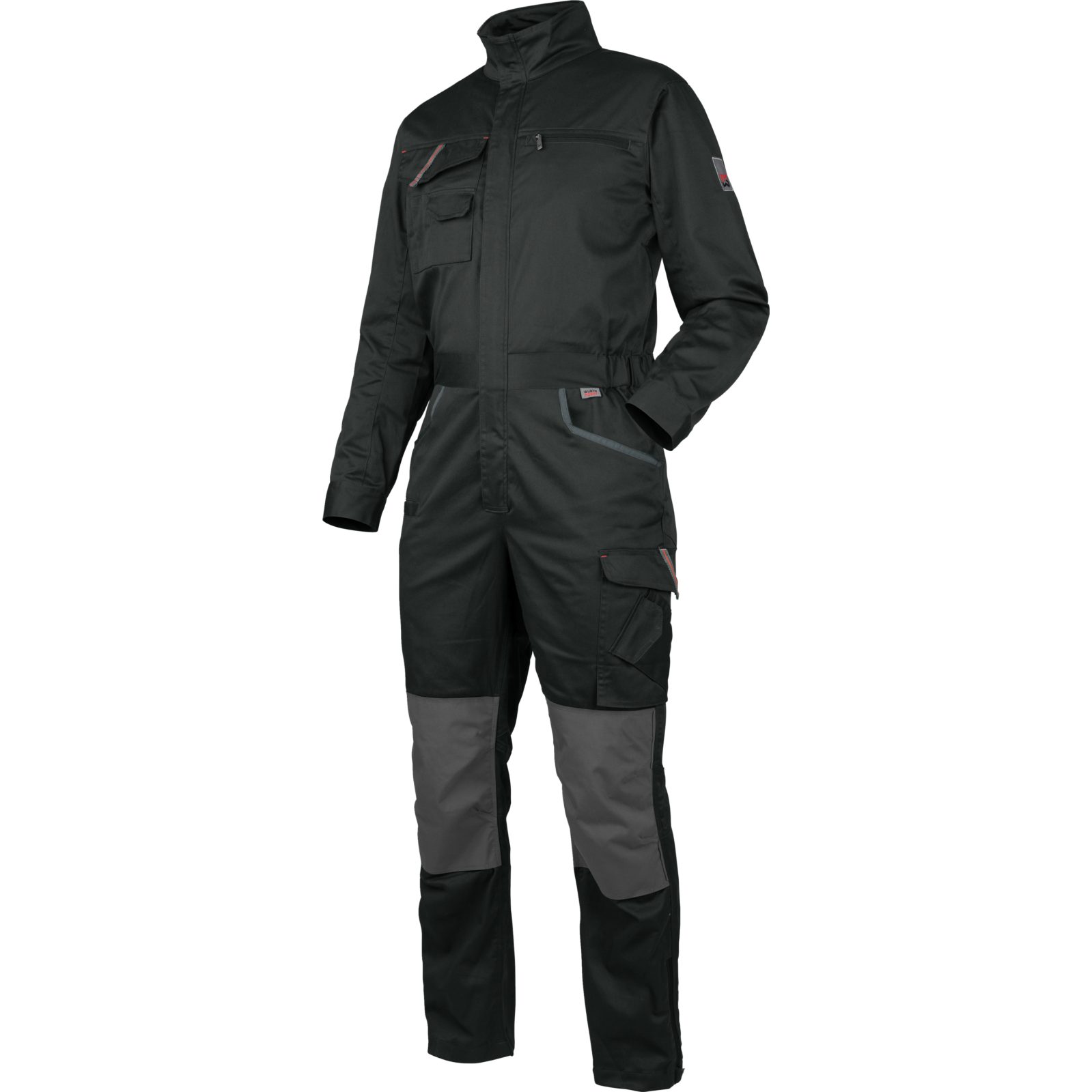 Würth MODYF Arbeitsoverall Stretch X Stylischer Berufs-Overall für Herren Moderner Blaumann für Handwerker