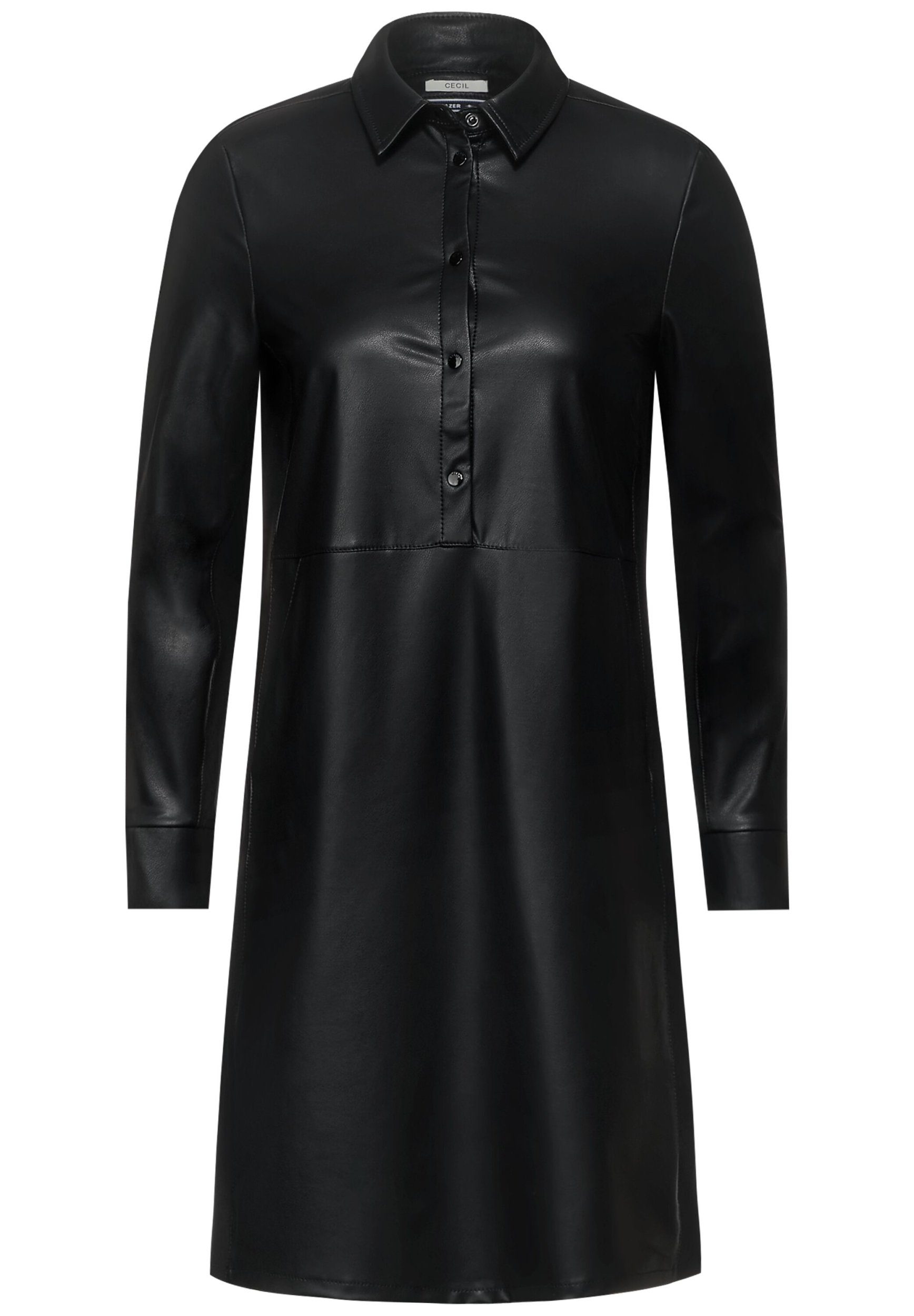 Cecil A-Linien-Kleid Kleid in Lederoptik | Kleider